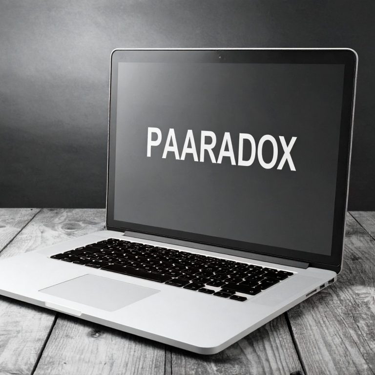 PAARADOX Blog – Artikel über Paartherapie & Beziehungstipps Laptop mit PAARADOX-Logo – Zugang zum Blog für Paartherapie und Beziehungsthemen